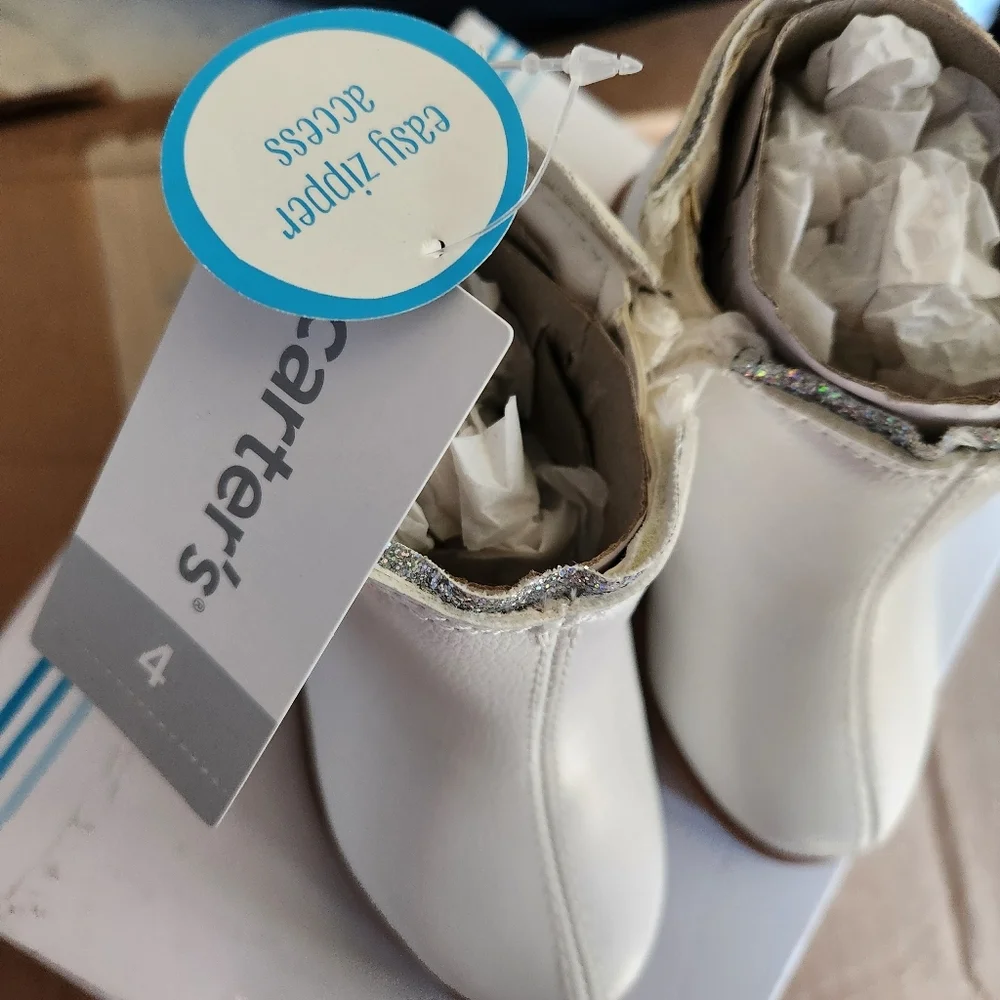 Carter's Toddler White Osaka Boots